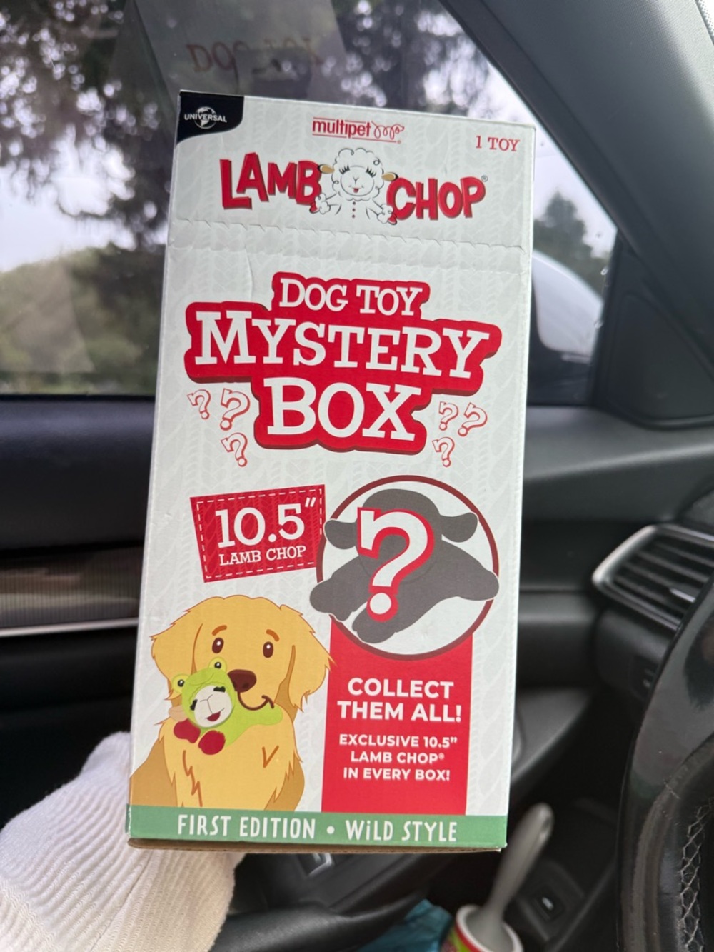 Multipet Lamb Chop Dog Toy Mystery Box First Edition Wild Style New